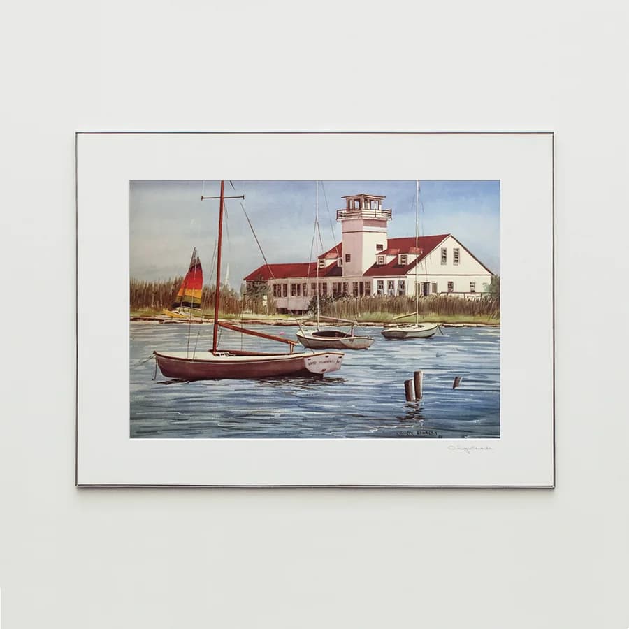 THE SUMMER CLUB, watercolor print by Christy Edwards